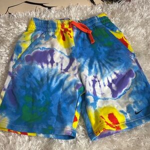 Nike Colorful Tie-Dye Athletic Shorts